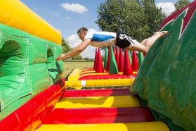 148 Meter Inflatable Obstacle Course 